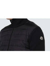 Men s knit padded jacket black 50700 - MONCLER - BALAAN 5