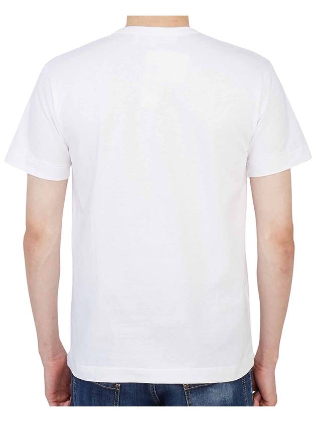 Comme des Gar ons Mini Red Waffen Men s Short Sleeve T Shirt AZ T304 051 2 - COMME DES GARCONS PLAY - BALAAN 4