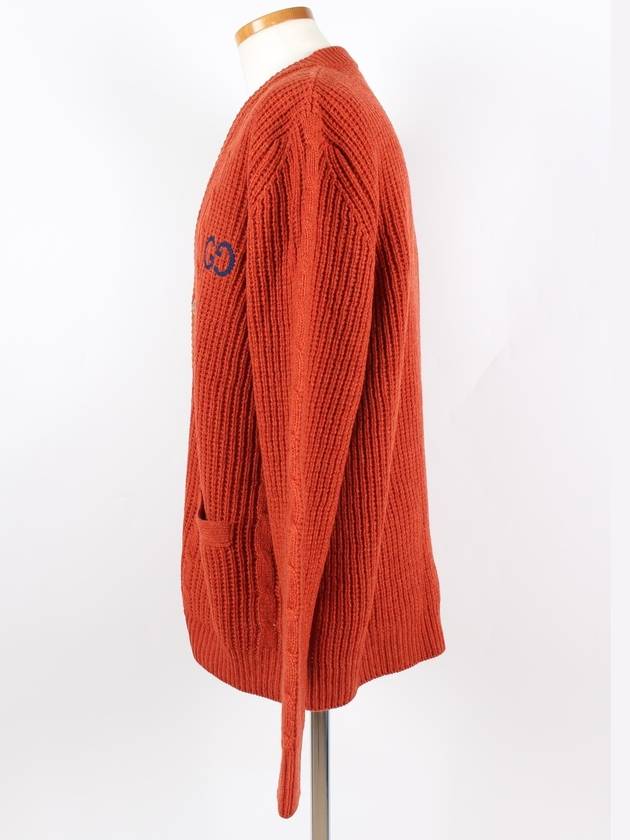 GG wool cardigan L - GUCCI - BALAAN 3