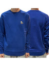 Dressed Fox Patch Classic Sweatshirt Deep Blue - MAISON KITSUNE - BALAAN 2