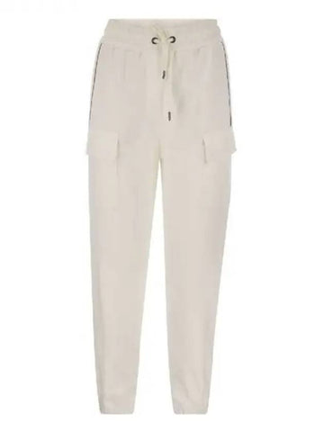 Monili trim detail track pants 270423 - BRUNELLO CUCINELLI - BALAAN 1