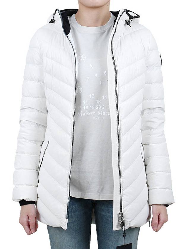 Rockcliff Down Jacket White - MOOSE KNUCKLES - BALAAN 4