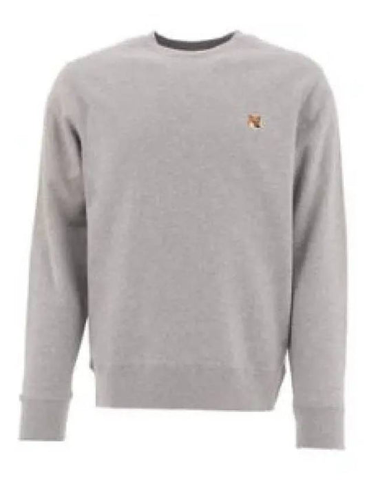 Fox Head Patch Regular Sweatshirt Light Grey Melange - MAISON KITSUNE - BALAAN 2