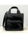 Logo Shaffer Mini Tote Bag Black - ACNE STUDIOS - BALAAN 4