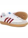 Samba OG Leather Low Top Sneakers Cloud White - ADIDAS - BALAAN 3