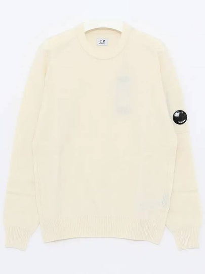 Lens Detail Knit Top White - CP COMPANY - BALAAN 2