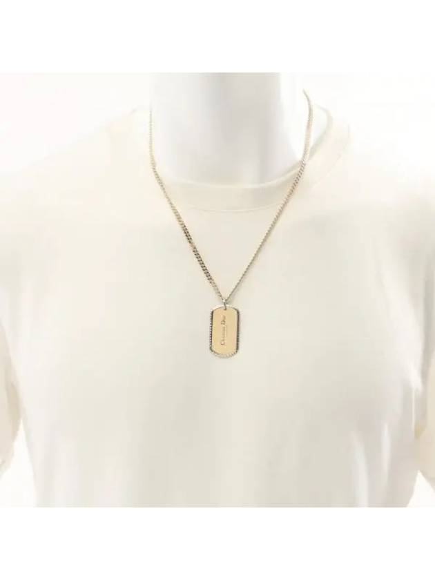 Chain Logo Necklaces Gold - DIOR - BALAAN 2