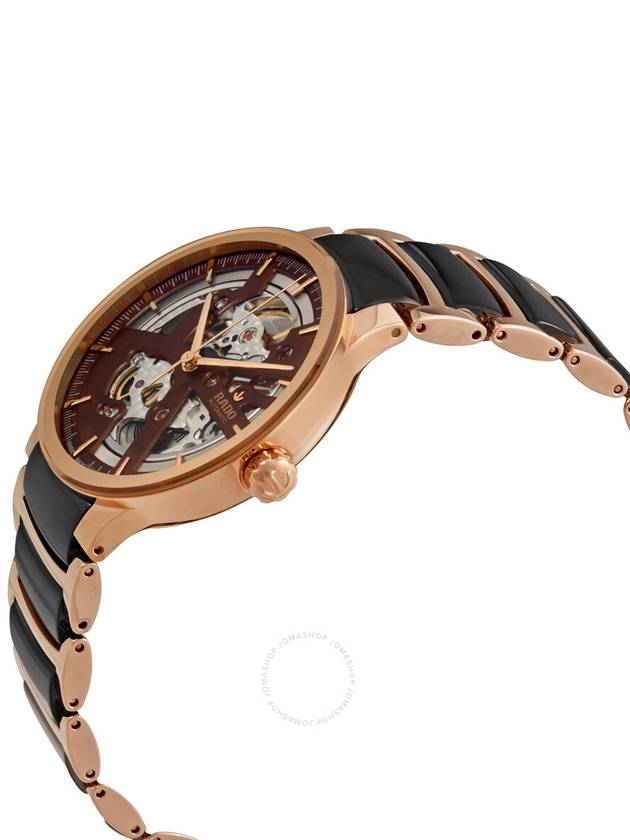 Rado Centrix Automatic Brown Skeleton Dial Men's Watch R30181312 - RADO - BALAAN 2