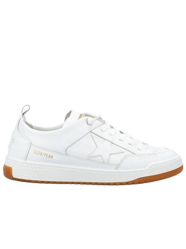 Men's Yeah Low Top Sneakers Optic White - GOLDEN GOOSE - BALAAN.