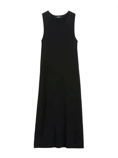 Women's Robinia Knit Long Dress Black - MAX MARA - BALAAN 1