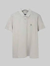 8A72110 84673 905 Polo Tshirt Gray Men’s Short Sleeve - MONCLER - BALAAN 1