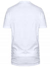 Men's Raccoon Short Sleeve T-Shirt White - DSQUARED2 - BALAAN 3