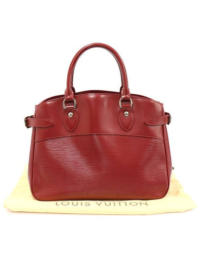 M5926E Red Epi Leather PASSY PM Tote Bag - LOUIS VUITTON - BALAAN 2