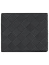 Intrecciato Bifold Half Wallet Ardoise - BOTTEGA VENETA - BALAAN 9