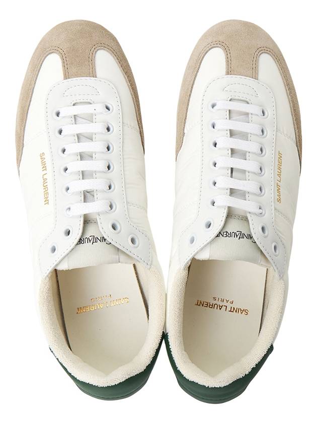 Aston Low-Top Sneakers White - SAINT LAURENT - BALAAN 3