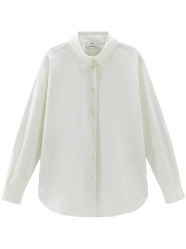 Woolrich Poplin Shirt Clothing - WOOLRICH - BALAAN 1