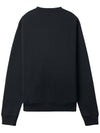 Small Heart Logo Sweatshirt Black - AMI - BALAAN 3