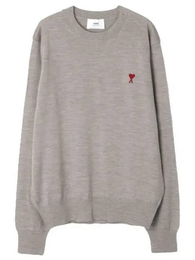 De Coeur embroidered crewneck sweater - AMI - BALAAN 1