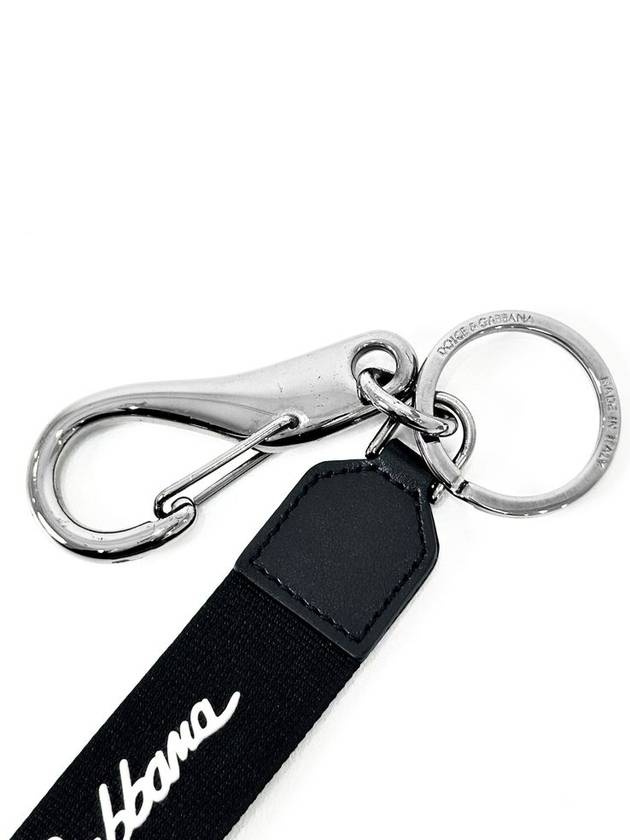 OS DG rubber lettering logo keyring - DOLCE&GABBANA - BALAAN 3