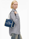 Denim Chain The Small Tote Dark Wash 2F4HTT029H05 473 - MARC JACOBS - BALAAN 7