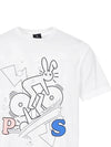 Rabbit Logo Short Sleeve T-Shirt White - PAUL SMITH - BALAAN 5