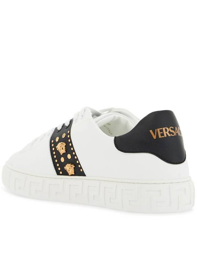 "studded greek sneakers - VERSACE - BALAAN 3