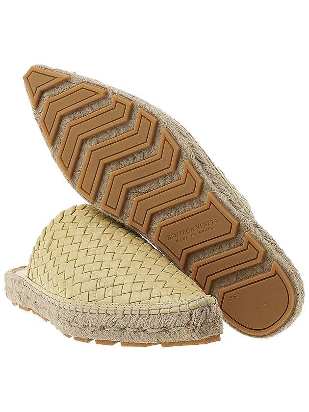 Intrecciato Espadrille Mule Moonbeam - BOTTEGA VENETA - BALAAN 6