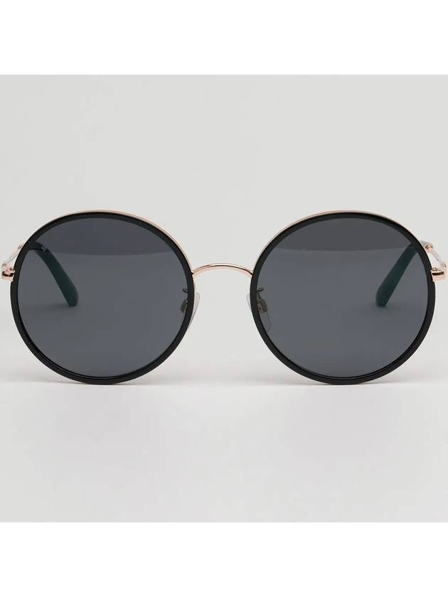 Eyewear Round Overfit Sunglasses Black - BALLY - BALAAN 4