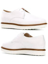 Embroidered Logo Lace-Up Derby White - TOD'S - BALAAN 2