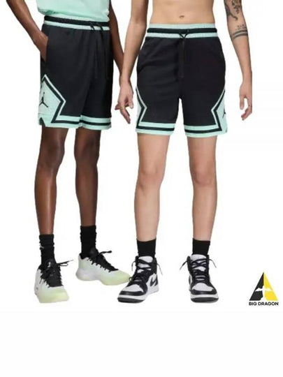 Jordan Sports Dri-Fit Diamond Shorts Green Black - NIKE - BALAAN 2