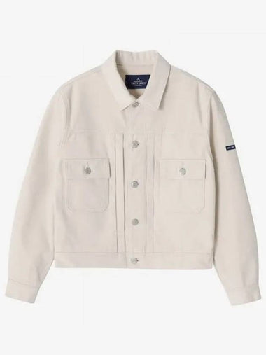 Spring Jacket Fall Jumper Creme 002 ASJF241KR09 Domestic Product GQZG24090240078 - SAINT JAMES - BALAAN 1