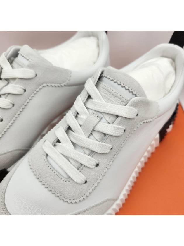 Bouncing Low Top Sneakers Blanc - HERMES - BALAAN 9