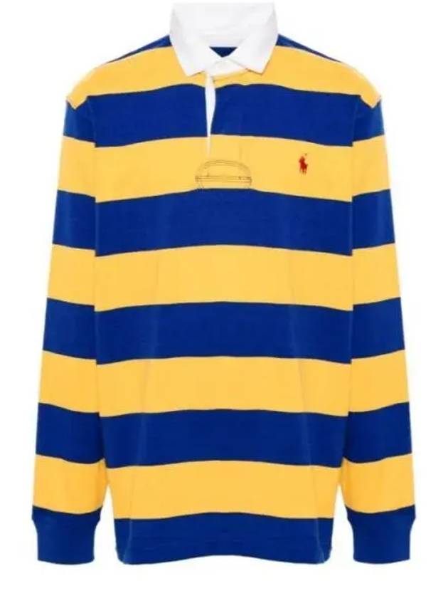 Striped Polo Shirt Yellow Royal - POLO RALPH LAUREN - BALAAN 2