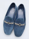 Smith Market Used Luxury Blue Loafers Women s Shoes - LOUIS VUITTON - BALAAN 5