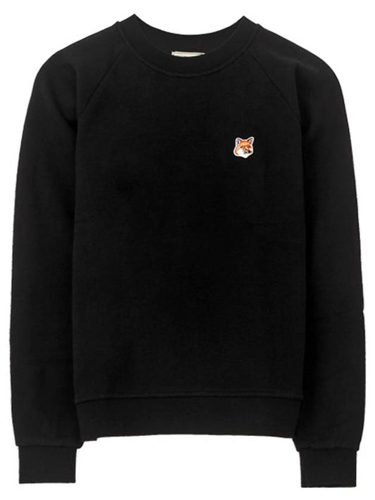 Fox Head Patch Adjusted Sweatshirt Black - MAISON KITSUNE - BALAAN 2