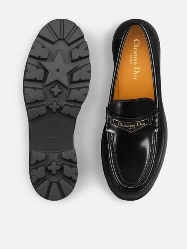 Boy Platform Loafer Black Brushed - DIOR - BALAAN 7