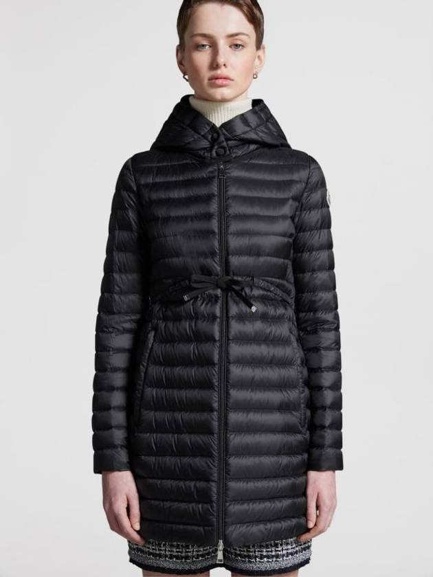 Women s Barbell Barbel Long Down Padding Black - MONCLER - BALAAN 3