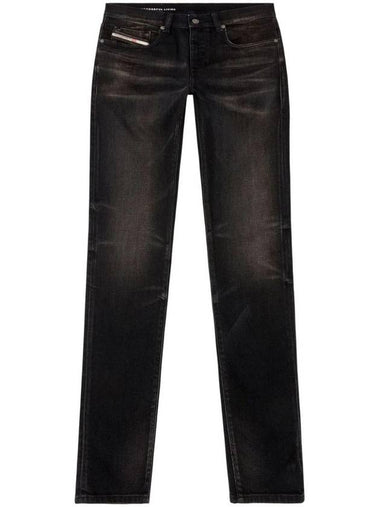 2019 D Strukt Slim Jeans Black - DIESEL - BALAAN 1