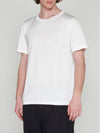 Shadow Project Logo Short Sleeve T-Shirt White - STONE ISLAND - BALAAN 3