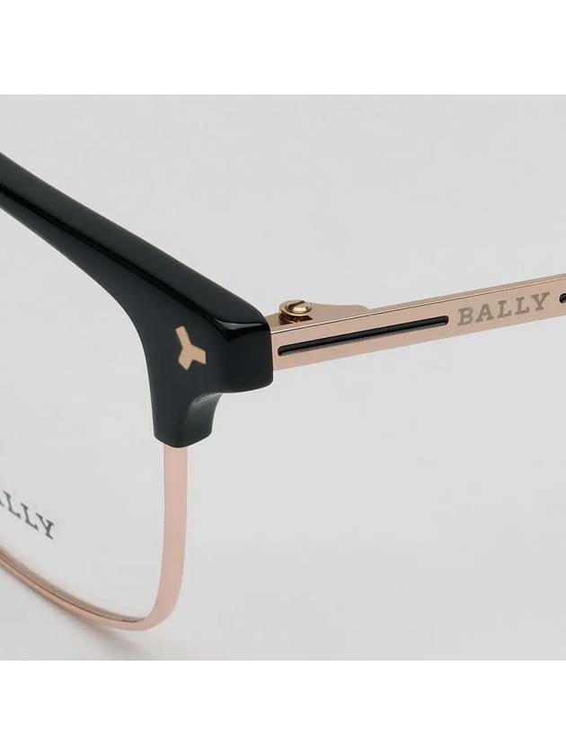 Eyewear Square Glasses Black Gold - BALLY - BALAAN 6