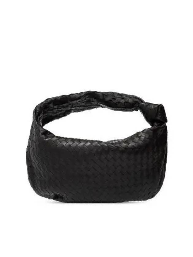 Jodie Intrecciato Tote Bag Black - BOTTEGA VENETA - BALAAN 4