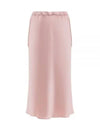 Editore Long H-Line Skirt Pink - MAX MARA - BALAAN 2