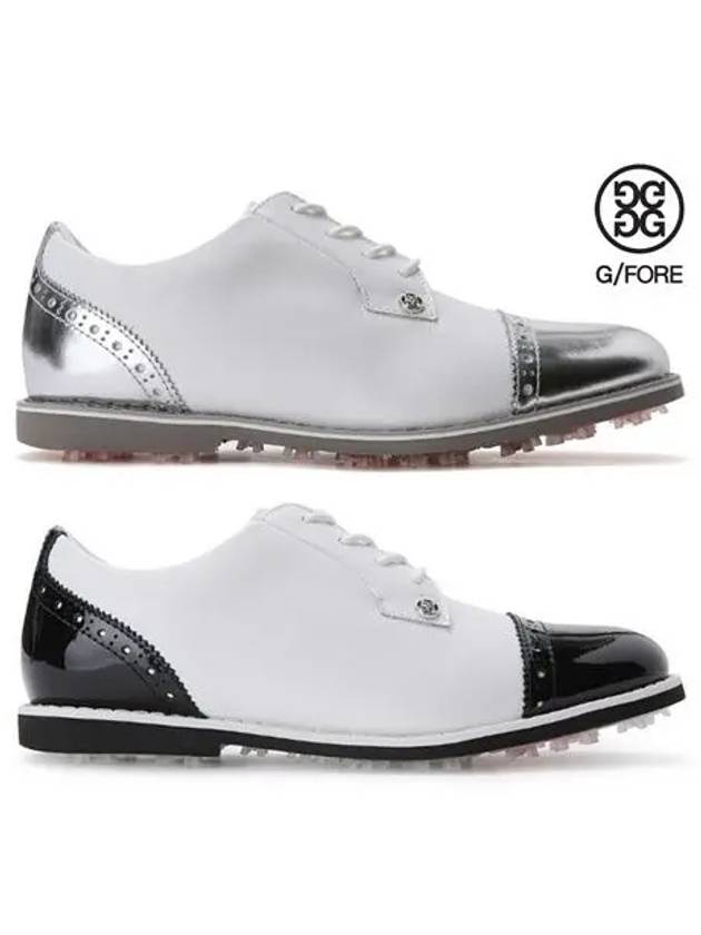 Women's Gallivator Cap Toe Spikelees Snow Onic - G/FORE - BALAAN 3