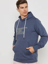 01AH2020471Air Force 1 Hooded TshirtNavy Blue - NIKE - BALAAN 5