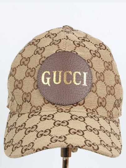 GG canvas logo ball cap XL - GUCCI - BALAAN 2