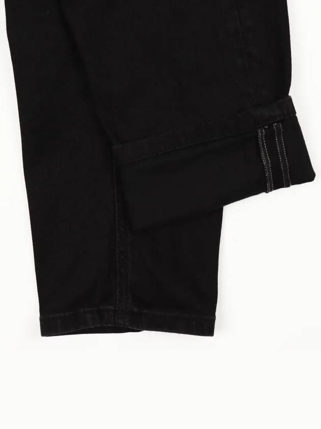 Black washed denim spandex jeans - IKALOOOK - BALAAN 9