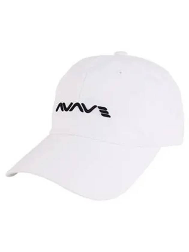 Golf Tennis Embroidered Logo Ball Cap White - AVAVE - BALAAN 3