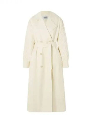 Max Mara CICLADI wool blend trench coat 271654 - MAX MARA - BALAAN 1