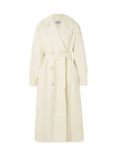 Max Mara CICLADI wool blend trench coat 271661 - MAX MARA - BALAAN 1