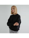 Luster Signature Sweat Shirt Black - LE SOLEIL MATINEE - BALAAN 3